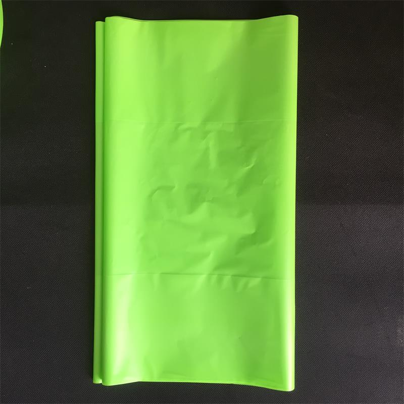 PLA+PBAT全生物降解筒膜 包装袋膜 草绿色