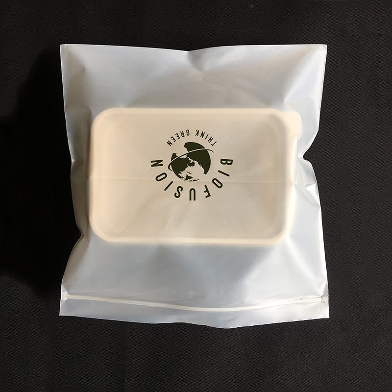 GRS回收料平口袋小饰品包装有证书