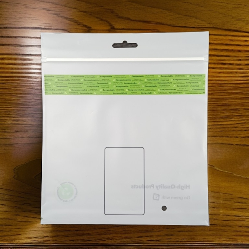全生物降解贴骨袋 密封袋 挂钩袋数据线包装
