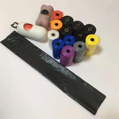 EPI可降解黑色连卷宠物拾便袋 一次性宠物垃圾袋