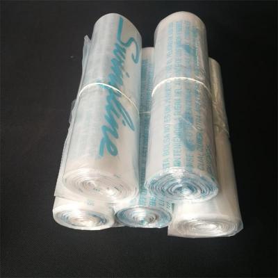 居家用品环保一次性垃圾袋 HDPE+LDPE 连卷式 单面单色印刷